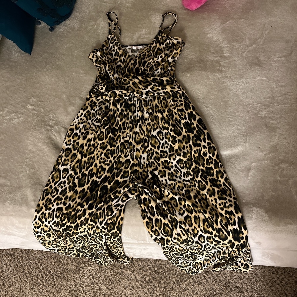 Cheetah Print romper